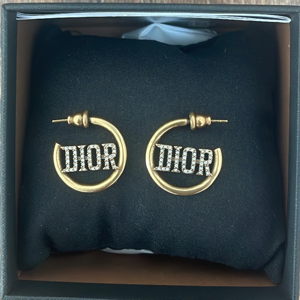 Dior Hoop Earrings
